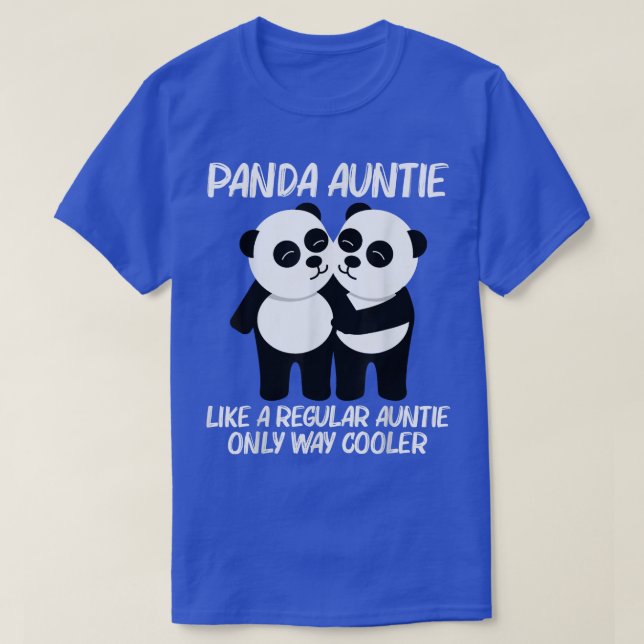 Camiseta Panda Engraçado Para Tia Mãe Mãe Gigante Chinesa P (Frente do Design)