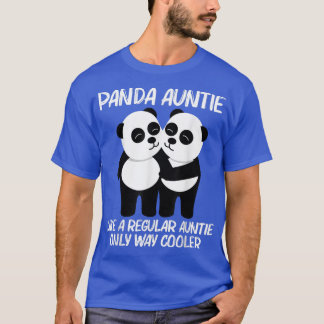 Camiseta Panda Engraçado Para Tia Mãe Mãe Gigante Chinesa P