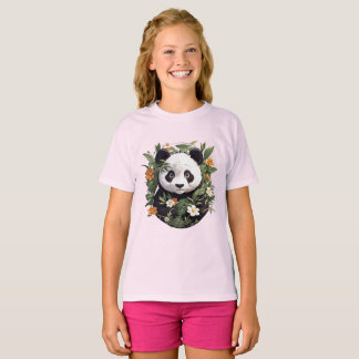 Camiseta Panda Entre Blossomas