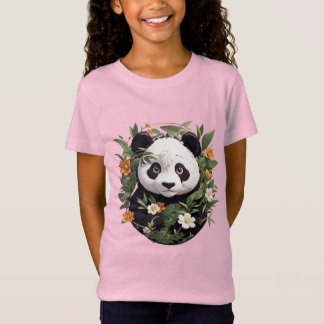 Camiseta Panda Entre Blossomas