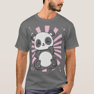Camiseta Panda, estou aqui para os "Snacks Otaku Anime Kaw"
