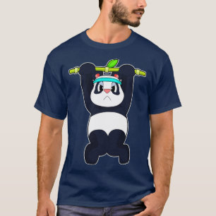 Camiseta Panda Fitness Pullups