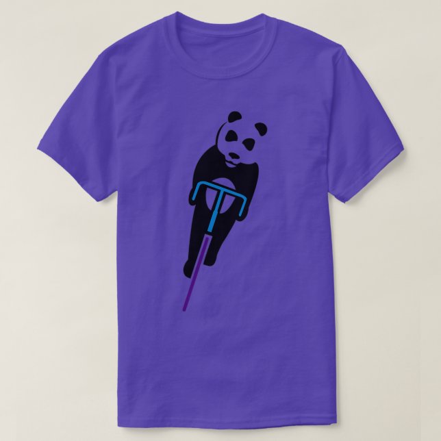 Camiseta Panda Fixie (Frente do Design)