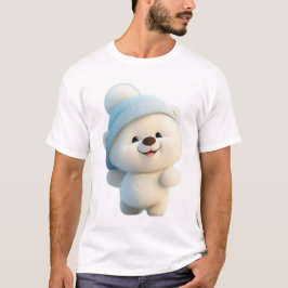 Camiseta panda flexível