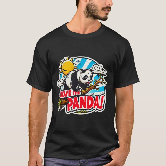 CAMISETA PANDA GIGANTE SALVE-ME 9 (Frente)