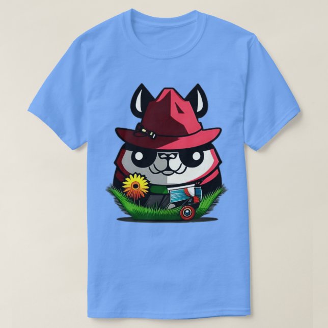 Camiseta panda giro 2 (Frente do Design)