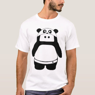 Camiseta Panda gorda de Ninja