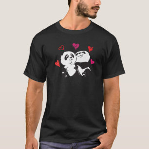 Camiseta Panda Heart Zoo Animal Bear Animal 1