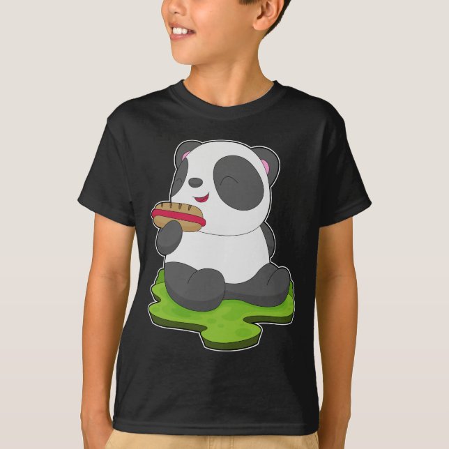 Camiseta Panda Hotdog (Frente)