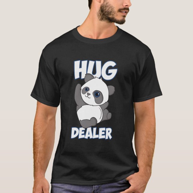 Camiseta Panda Hugs Hug Dealer Panda (Frente)