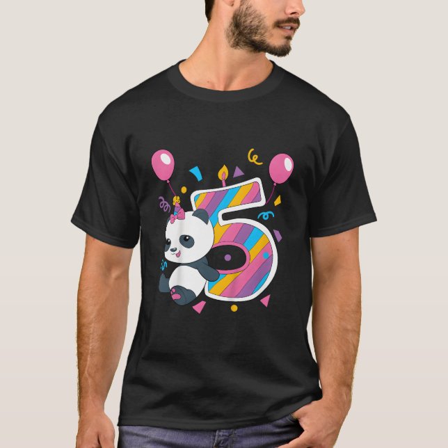 Camiseta Panda I'M 5 Py (Frente)