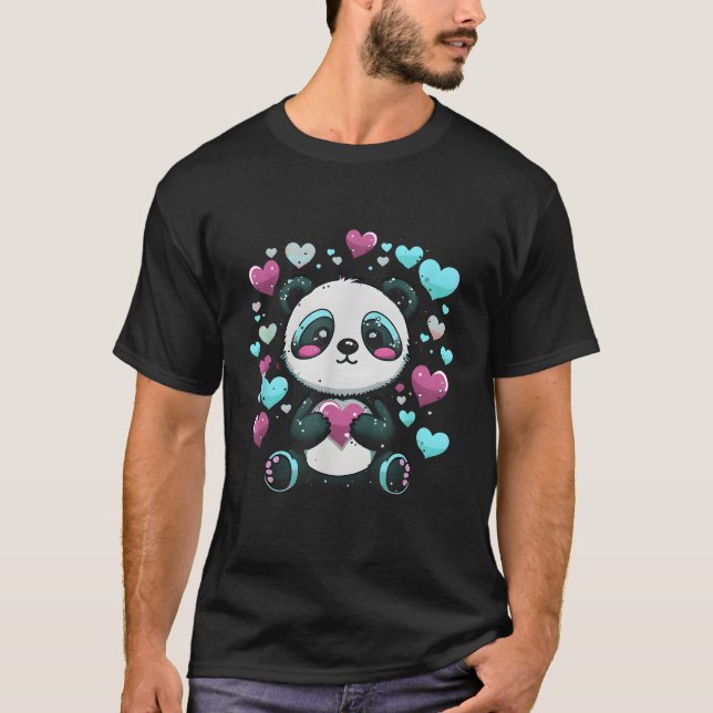Camiseta Panda K Blue He Coony Panda (Frente)