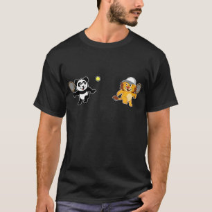 Camiseta Panda & leão do tênis