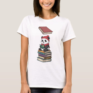 Camiseta Panda Leitor Acogedor