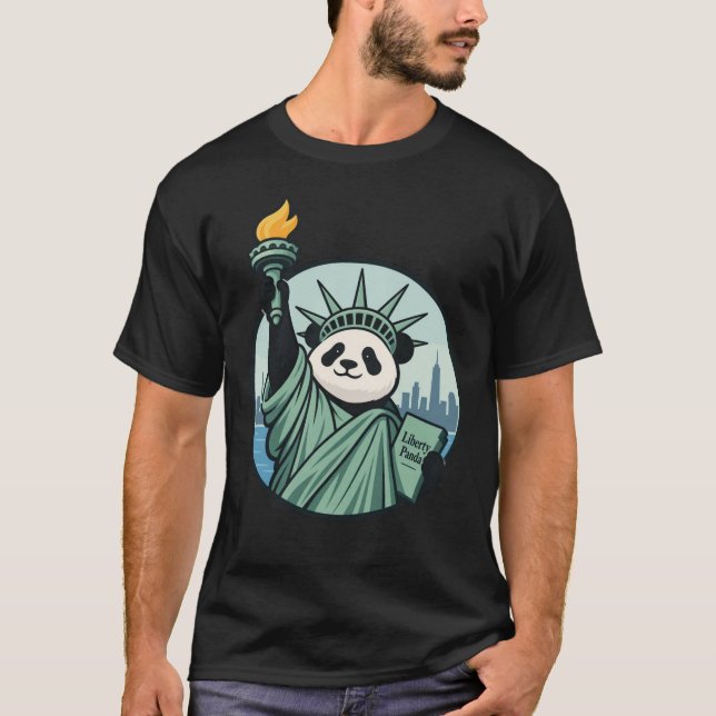 Camiseta Panda Liberdade (Frente)