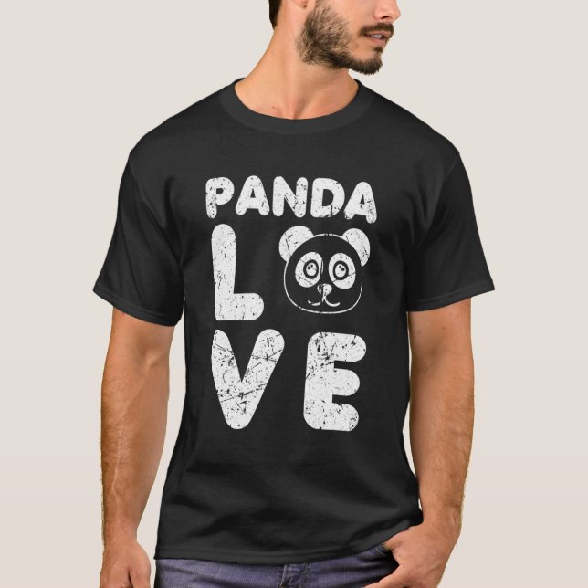 Camiseta Panda Love (Frente)