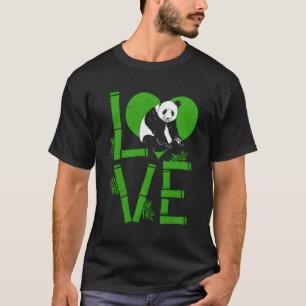 Camiseta Panda Love