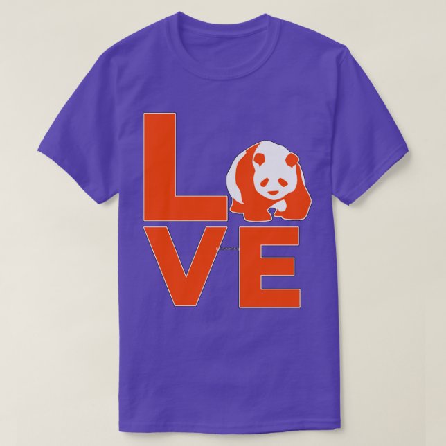 Camiseta Panda Lover 22 (Frente do Design)