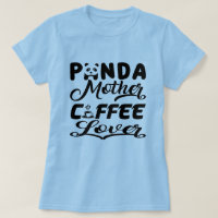 Panda Mãe Café Lover Engraçado Mãe Design