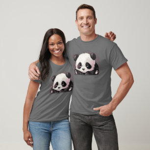 Camiseta Panda Mal-Humorado