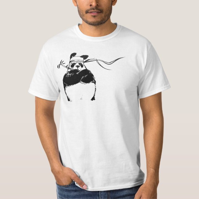 Camiseta Panda Manga (Frente)