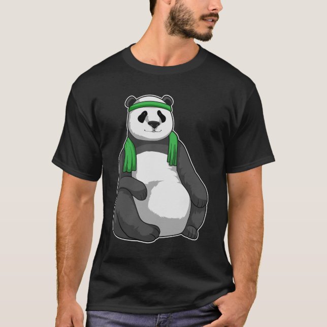Camiseta Panda na Malhação com Toalha (Frente)