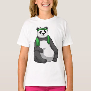 Camiseta Panda na Malhação com Toalha