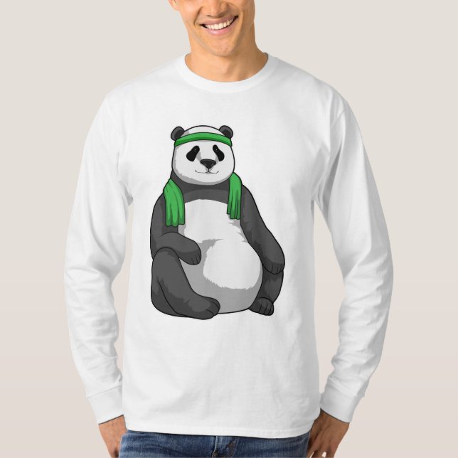 Camiseta Panda na Malhação com Toalha (Frente)