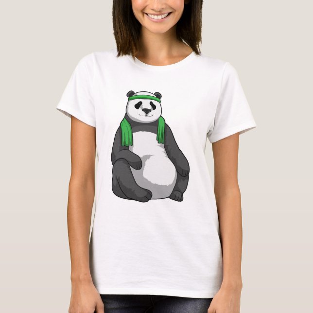 Camiseta Panda na Malhação com Toalha (Frente)