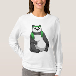 Camiseta Panda na Malhação com Toalha