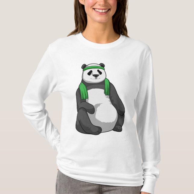 Camiseta Panda na Malhação com Toalha (Frente)