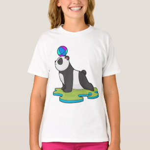 Camiseta Panda na Malhação de Yoga