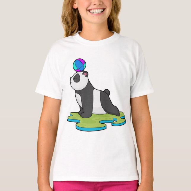 Camiseta Panda na Malhação de Yoga (Frente)