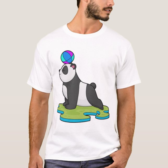 Camiseta Panda na Malhação de Yoga (Frente)