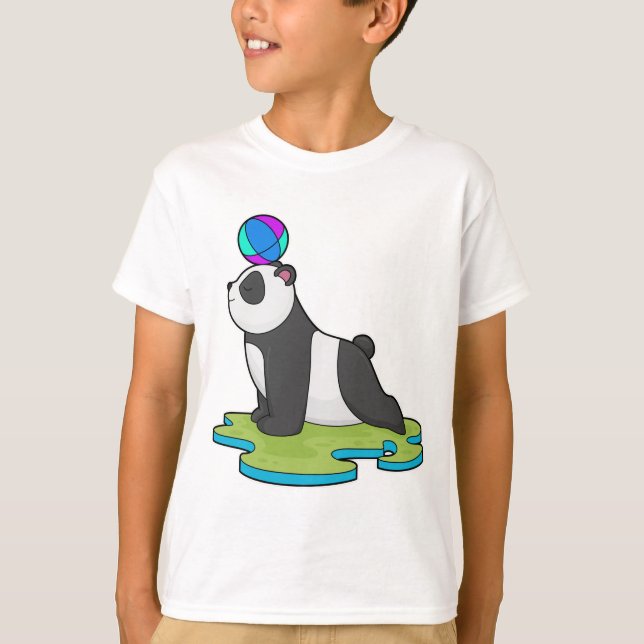 Camiseta Panda na Malhação de Yoga (Frente)