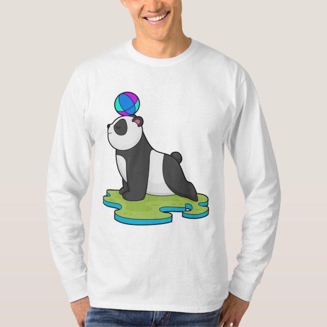 Camiseta Panda na Malhação de Yoga (Frente)