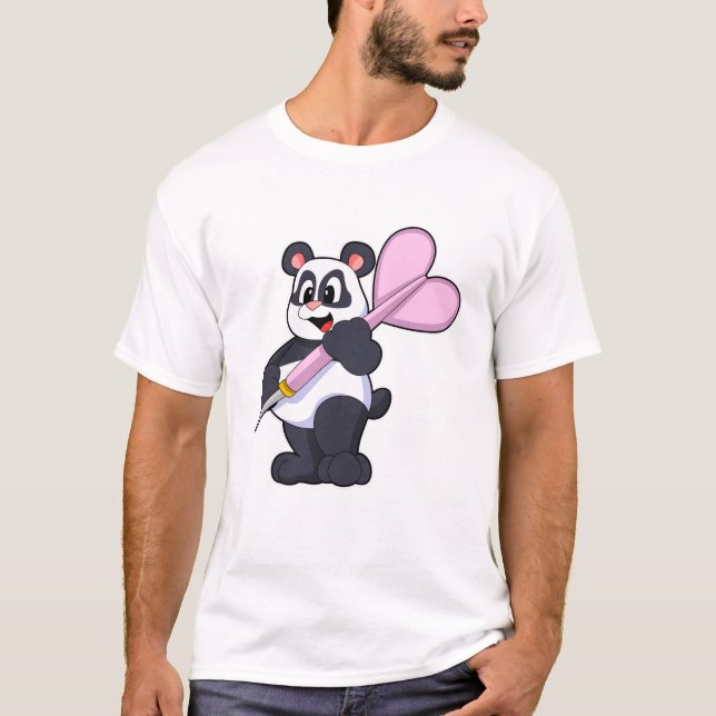 Camiseta Panda nas Trevas com Dart (Frente)