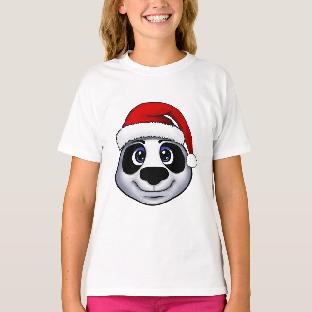 Camiseta Panda Natal (Frente)