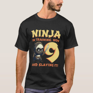 Camiseta Panda Ninja I'M 9 Nine Ninja 9Nd