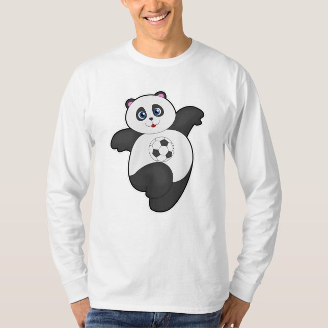 Camiseta Panda no Esporte do Futebol (Frente)