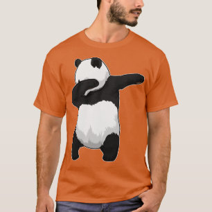 Camiseta Panda no Hip Hop Dance Dab