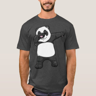 Camiseta Panda no Hip Hop Dance Dab 2