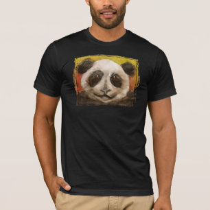 Camiseta Panda no preto