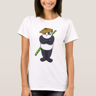 Camiseta Panda no Stick briga Artes Marciais.PNG