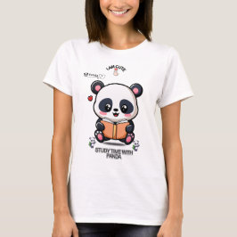 Camiseta PANDA oferece diversão, fofa e única