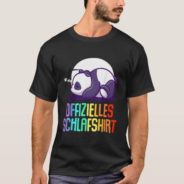 Camiseta Panda Oficial Urso Panda Sono (Frente)