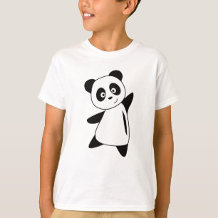 Camiseta Panda Panda Bear Crianças Doce Animais