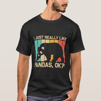 Camiseta Panda Para Cuidador de Animais Urso Panda