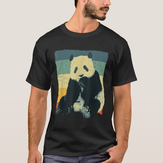 Camiseta Panda Para Urso De Panda (Frente)