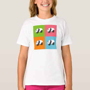 Camiseta Panda Pattern